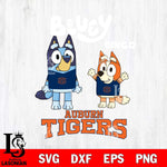 Auburn Tigers Bluey & Bingo 4 Svg Eps Dxf Png File, NCAA svg, Digital Download, Instant Download