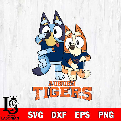 Auburn Tigers Bluey Chilli Dance Mode Svg Eps Dxf Png File, Digital Download, Instant Download