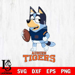 Auburn Tigers Bluey Football Sport Svg Eps Dxf Png File, Digital Download ,Instant Download, Cricut File