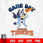 Auburn Tigers Bluey Game Day Svg Eps Dxf Png File, Digital Download, Instant Download