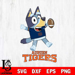 Auburn Tigers Bluey Sport Football Svg Eps Dxf Png File,NCAA Svg Files,Bluey svg ,Digital Download ,Instant Download, Cricut File