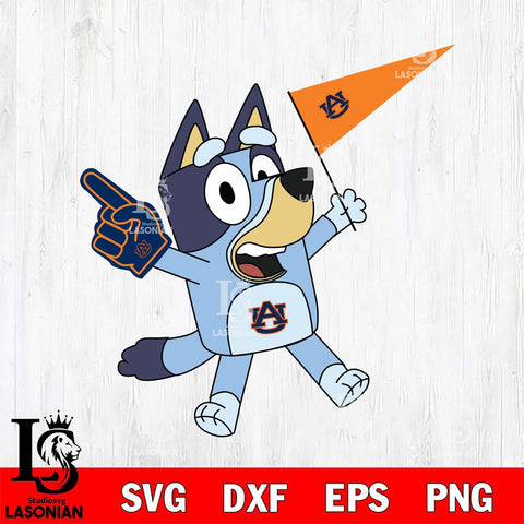 Auburn Tigers Bluey flag Svg Eps Dxf Png File, Digital Download, Instant Download