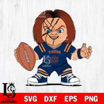 Auburn Tigers Chucky Horror 2 Svg Eps Dxf Png File, NCAA svg, Digital Download, Instant Download