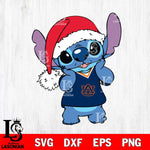 Auburn Tigers Cute Stitch Christmas Svg Eps Dxf Png File, Digital Download, Instant Download