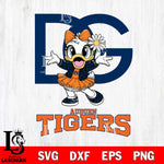 Auburn Tigers Dolce And Gabbana Daisy Duck Disney Svg Eps Dxf Png File, Digital Download, Instant Download