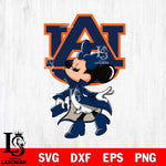 Auburn Tigers Glamorous Minnie Svg Eps Dxf Png File, Digital Download, Instant Download