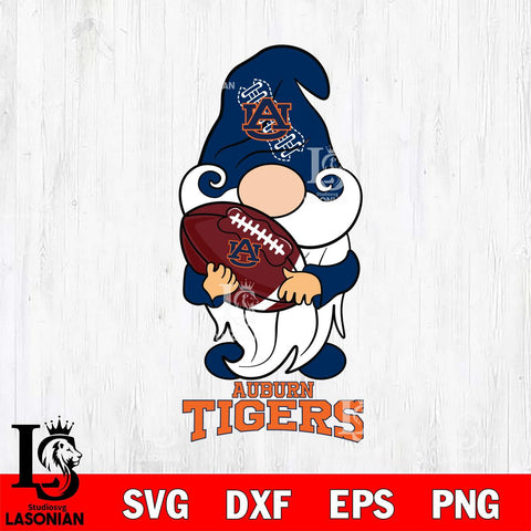 Auburn Tigers Gnomes Christmas football Svg Eps Dxf Png File, Digital Download, Instant Download