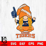 Auburn Tigers Gnomes Fan Svg Eps Dxf Png File, Digital Download, Instant Download