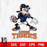 Auburn Tigers Goofy Disney, Svg Eps Dxf Png File, Digital Download