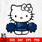 Auburn Tigers Hello Kitty sport 3 Svg Eps Dxf Png File, NCAA svg, Digital Download, Instant Download