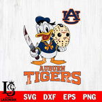 Auburn Tigers Jason Voorhees 12 Svg Eps Dxf Png File, Digital Download