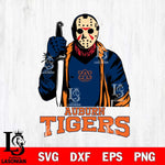 Auburn Tigers Jason Voorhees 6 Svg Eps Dxf Png File, Digital Download