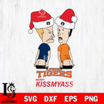 Auburn Tigers Merry KissMyass Svg Eps Dxf Png File,NCAA Svg Files,Digital Download,Sublimation,Instant Download