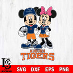 Auburn Tigers Mickey Minnie Mouse Helmet Svg Eps Dxf Png File, NCAA svg , File Cut , Digital Download , Instant Download, Cut Svg Files