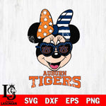 Auburn Tigers Minnie Mouse Love 2, Svg Eps Dxf Png File, Digital Download