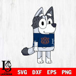 Auburn Tigers Muffin Bluey Svg Eps Dxf Png File, Digital Download, Instant Download