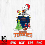 Auburn Tigers Snoopy Sport 11 Svg Eps Dxf Png File, Digital Download