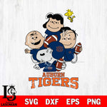 Auburn Tigers Snoopy Sport 4 Svg Eps Dxf Png File, Digital Download