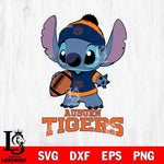 Auburn Tigers Stitch Disney, Svg Eps Dxf Png File, Digital Download