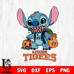 Auburn Tigers Stitch Zombie Svg Eps Dxf Png File, NCAA svg, Digital Download, Instant Download