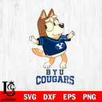 BYU Cougars Chilli Dance Svg Eps Dxf Png File, Digital Download, Instant Download