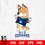 BYU Cougars Chilli Dance Sport Svg Eps Dxf Png File, Digital Download, Instant Download