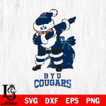 BYU Cougars Santa Claus Ugly Svg dxf eps png pdf file,NCAA svg,Digital Download,Cricut file