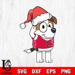 Ball State Cardinals Bluey Jack Christmas Svg Eps Dxf Png File, Digital Download, Instant Download