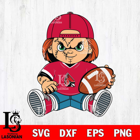 Ball State Cardinals Chucky Horror 3 Svg Eps Dxf Png File, NCAA svg, Digital Download, Instant Download