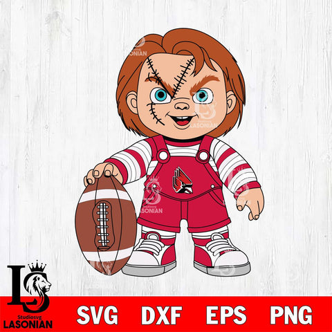 Ball State Cardinals Chucky Horror 7 Svg Eps Dxf Png File, NCAA svg, Digital Download, Instant Download