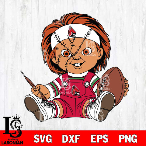 Ball State Cardinals Chucky Horror 9 Svg Eps Dxf Png File, NCAA svg, Digital Download, Instant Download