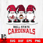 Ball State Cardinals Gnomes Coffee Svg Eps Dxf Png File, Digital Download, Instant Download