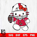 Ball State Cardinals Hello Kitty sport 11 Svg Eps Dxf Png File, NCAA svg, Digital Download, Instant Download