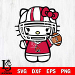 Ball State Cardinals Hello Kitty sport 9 Svg Eps Dxf Png File, NCAA svg, Digital Download, Instant Download