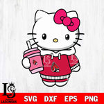 Ball State Cardinals Pretty Hello Kitty Svg Eps Dxf Png File, Digital Download, Instant Download