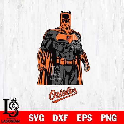 Baltimore Orioles Batman Baseball MLB Svg Eps Dxf Png File,MLB File Cut ,Baseball Digital Download , Instant Download, Cut Svg Files