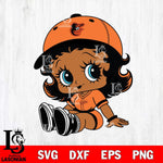 Baltimore Orioles Betty Boop MLB 5 Svg Eps Dxf Png File,MLB svg, Digital Download, Instant Download