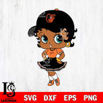 Baltimore Orioles Betty Boop MLB 8 Svg Eps Dxf Png File,MLB svg, Digital Download, Instant Download