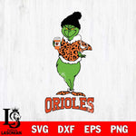 Baltimore Orioles Grinch Leopard Coffee Svg Eps Dxf Png File, Digital Download, Instant Download