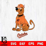 Baltimore Orioles Scooby mlb Svg Eps Dxf Png File,MLB File Cut ,Baseball Digital Download , Instant Download, Cut Svg Files