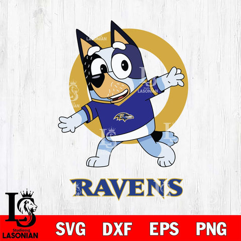 Baltimore Ravens Bandit Heeler Rugby Svg Eps Dxf Png File, Digital Download ,Instant Download, Cricut File