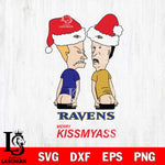 Baltimore Ravens Merry KissMyass Svg Eps Dxf Png File,NCAA Svg Files,Digital Download,Sublimation,Instant Download