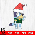 Baylor Bears Bluey Christmas Svg Eps Dxf Png File, Digital Download, Instant Download