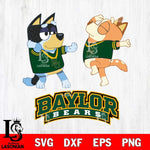 Baylor Bears Bluey Dance Svg Eps Dxf Png File, Digital Download, Instant Download