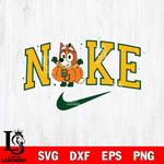 Baylor Bears Bluey Halloween Nike NCAA Svg Eps Dxf Png File, Digital Download, Instant Download