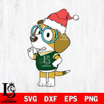 Baylor Bears Bluey Honey Christmas Svg Eps Dxf Png File, Digital Download, Instant Download