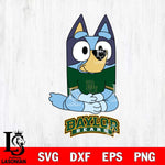 Baylor Bears Bluey Styles Football Svg Eps Dxf Png File,NCAA Svg Files,Bluey svg ,Digital Download ,Instant Download, Cricut File