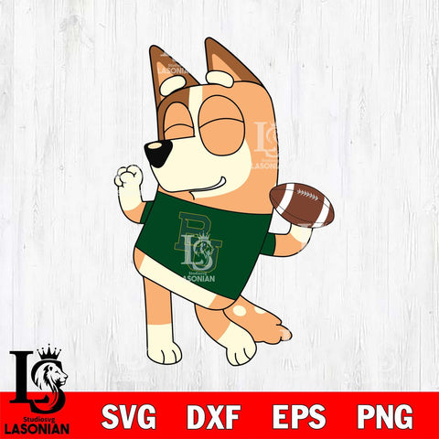 Baylor Bears Chilli bluey Svg Eps Dxf Png File, Digital Download, Instant Download