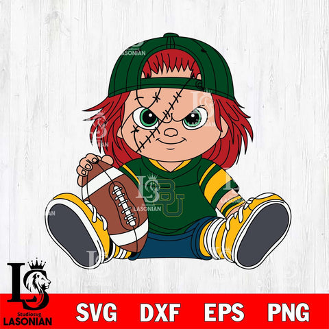 Baylor Bears Chucky Horror 11 Svg Eps Dxf Png File, NCAA svg, Digital Download, Instant Download