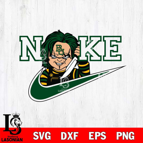 Baylor Bears Chucky Nike Svg Eps Dxf Png File, Digital Download, Instant Download